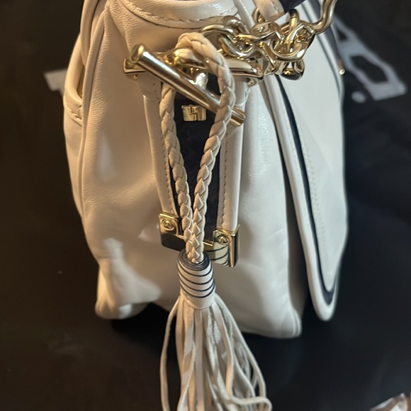 L.A.M.B Leather Messenger Shoulder Bag - Picture 6 of 15